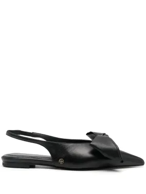 Bow-detail Ballet Flats