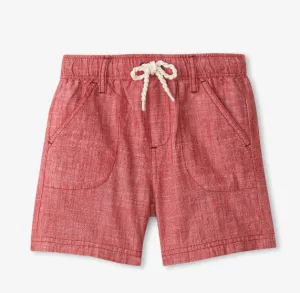 Boys Nautical Chambray Woven Shorts | Hatley