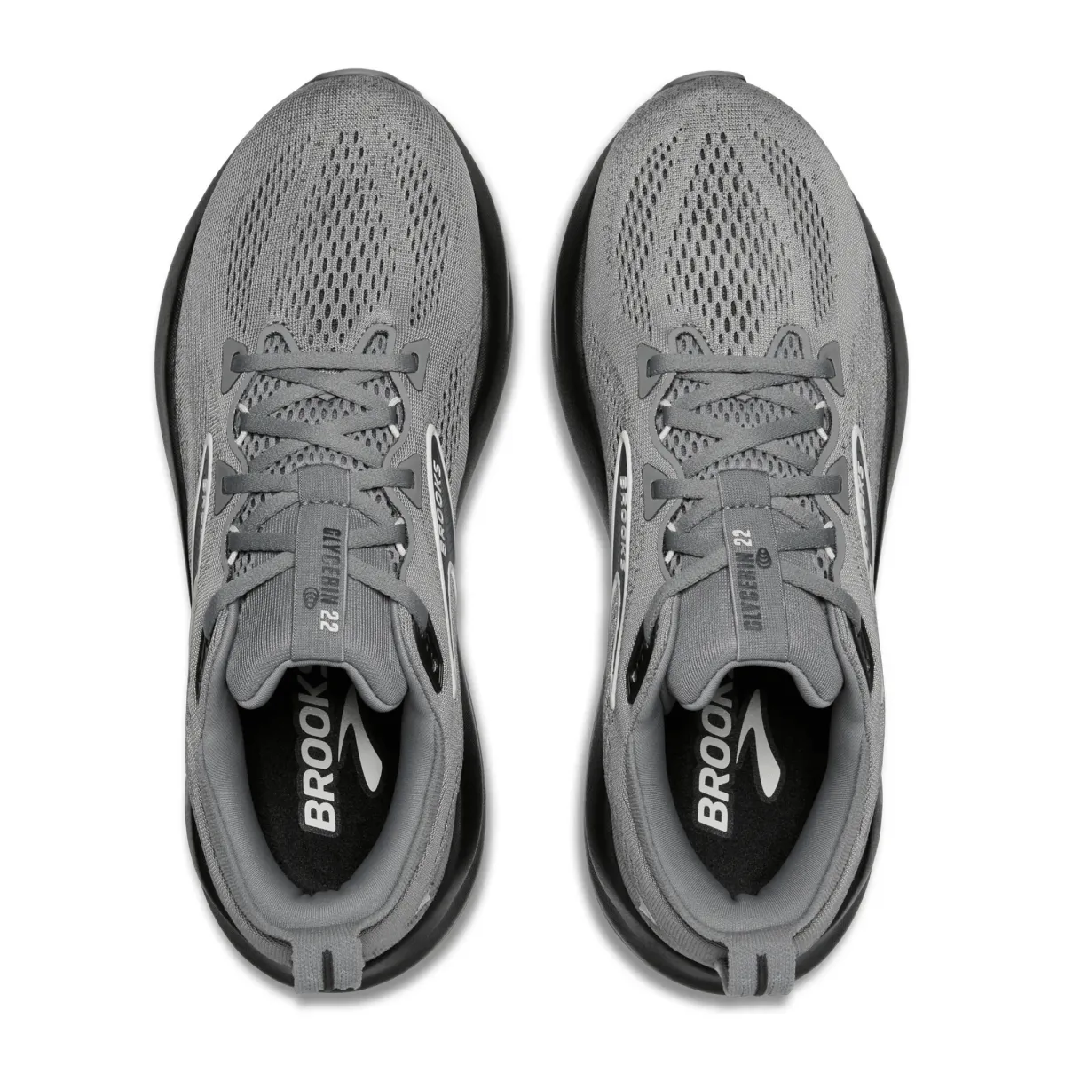 Brooks Men's Glycerine 22 Primer Grey/Ebony/Bluewash