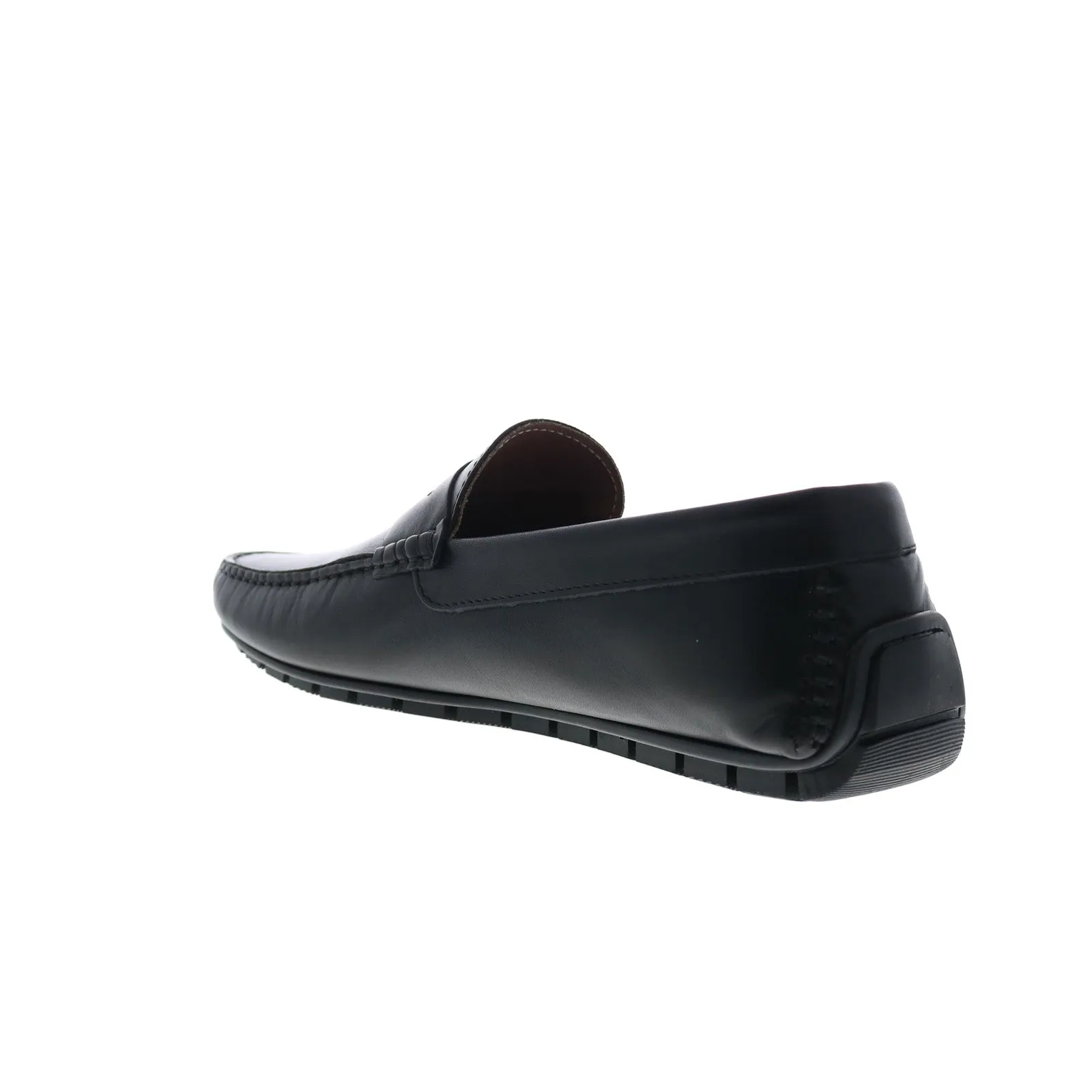 Bruno Magli Xane BM3XNEA0W Mens Black Loafers & Slip Ons Moccasin Shoes
