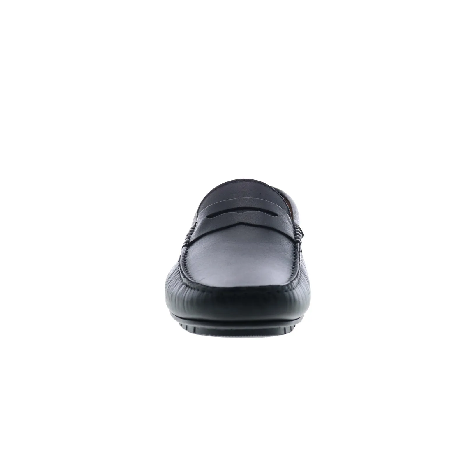 Bruno Magli Xane BM3XNEA0W Mens Black Loafers & Slip Ons Moccasin Shoes