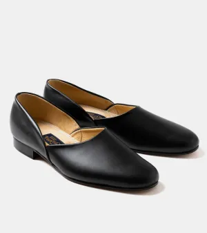 Bryceland's x Bowhill & Elliott Grecian Slippers Black
