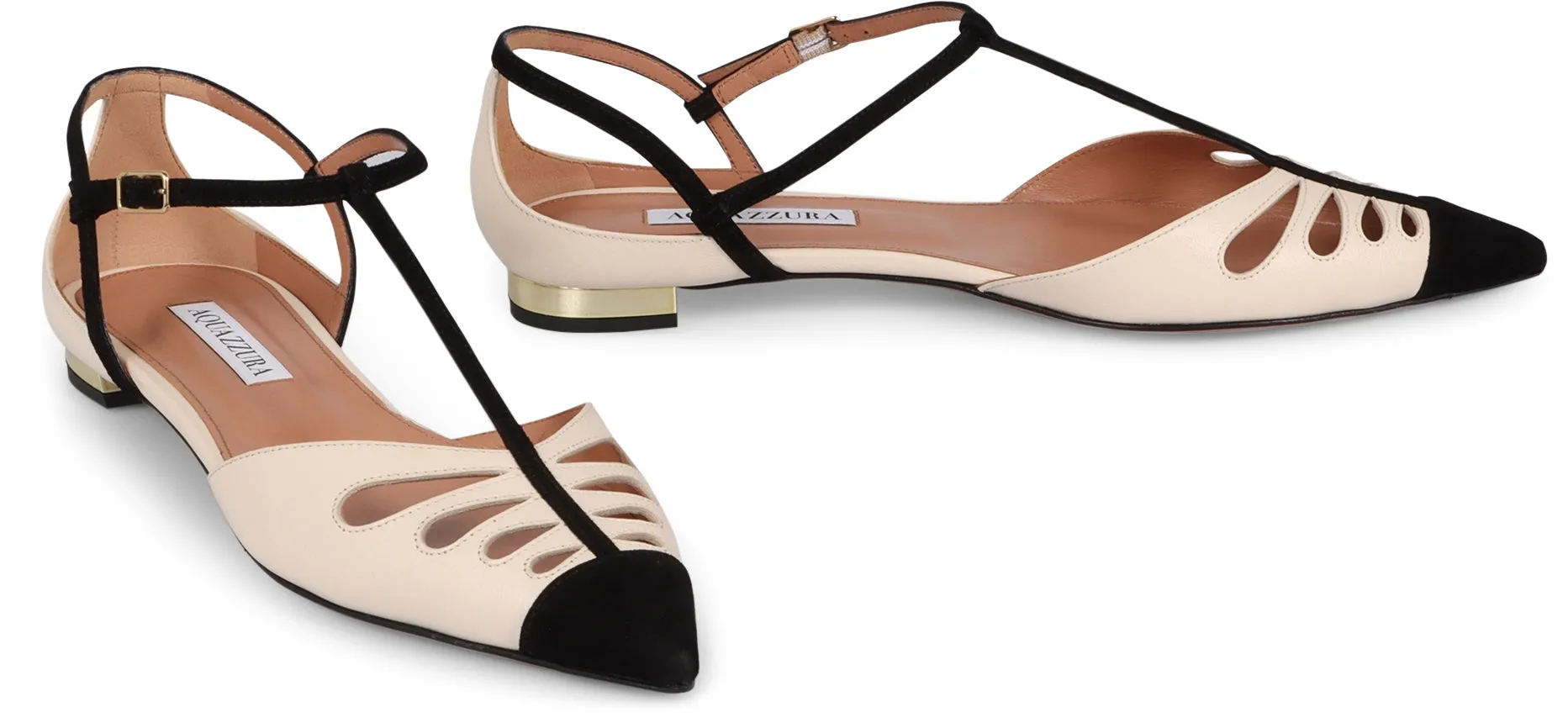 Camille leather ballet flats