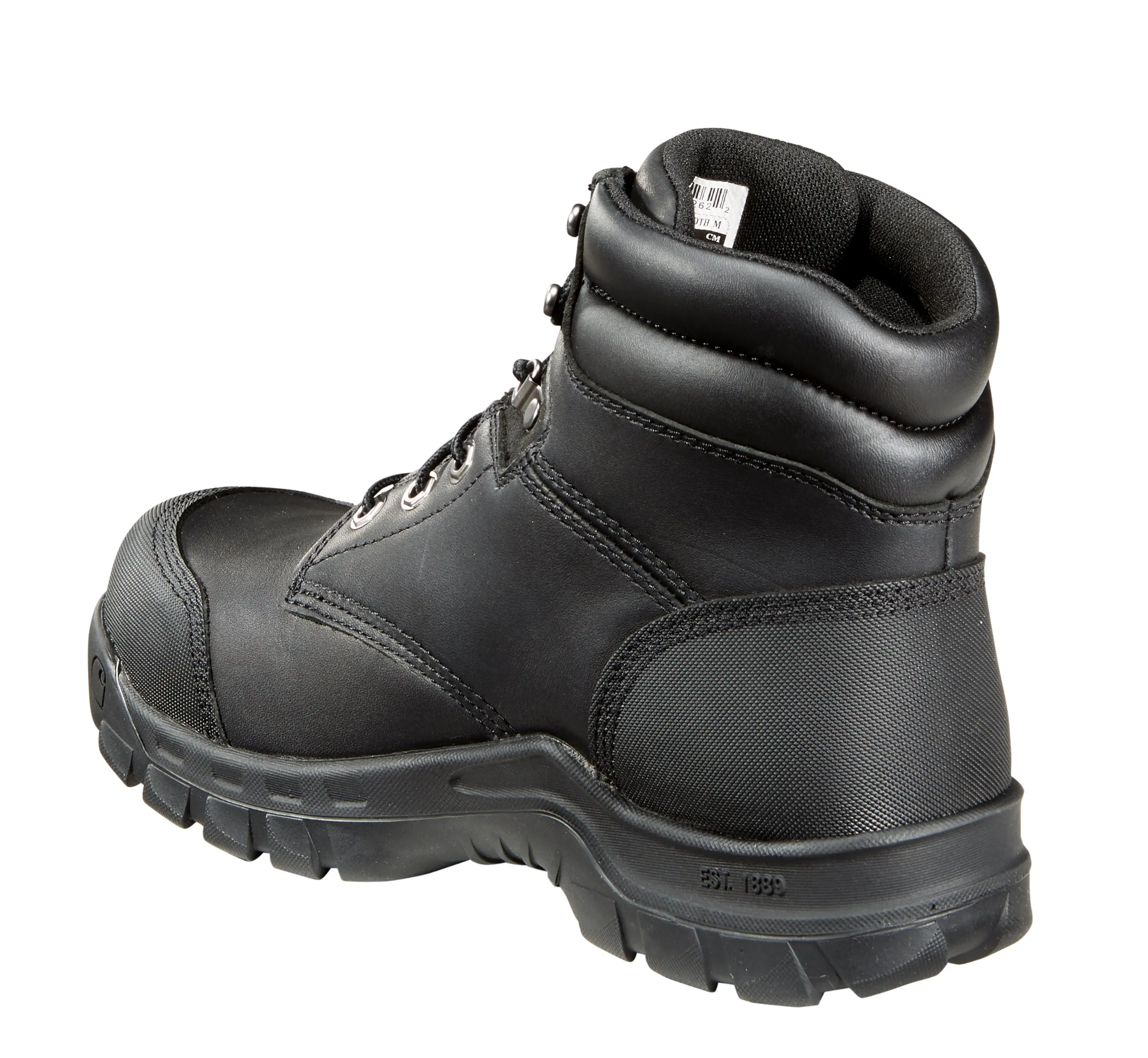 Carhartt Men's 6" Rugged Flex Composite Toe Waterproof CSA Work Boot Black CMR6971
