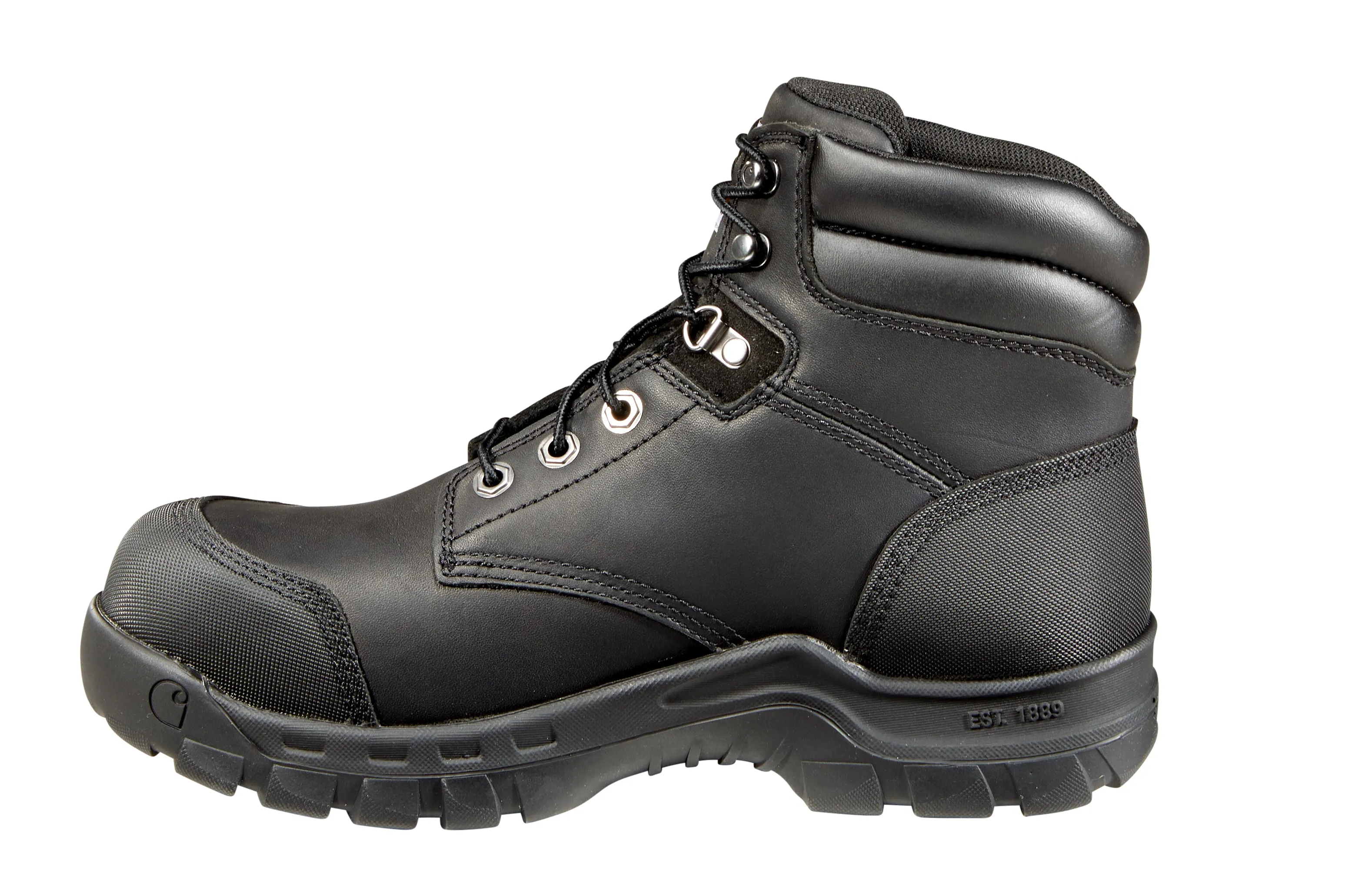 Carhartt Men's 6" Rugged Flex Composite Toe Waterproof CSA Work Boot Black CMR6971