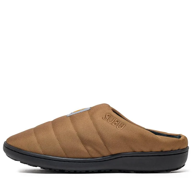 Carhartt WIP SUBU Cordura Hamilton Brown Black I034118 Moccasin Casual Shoes