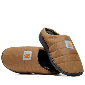 Carhartt WIP SUBU Cordura Hamilton Brown Black I034118 Moccasin Casual Shoes