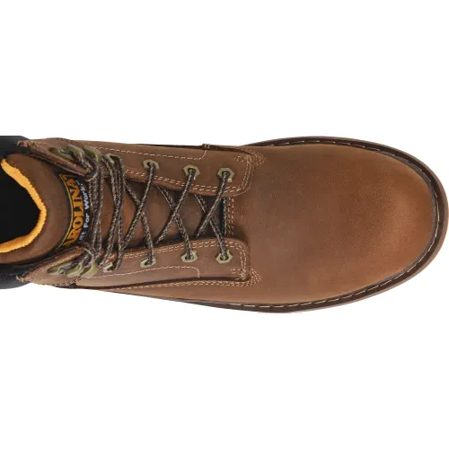 Carolina Men's Dormite 6"  Waterproof Work Boot  - Brown - CA3058