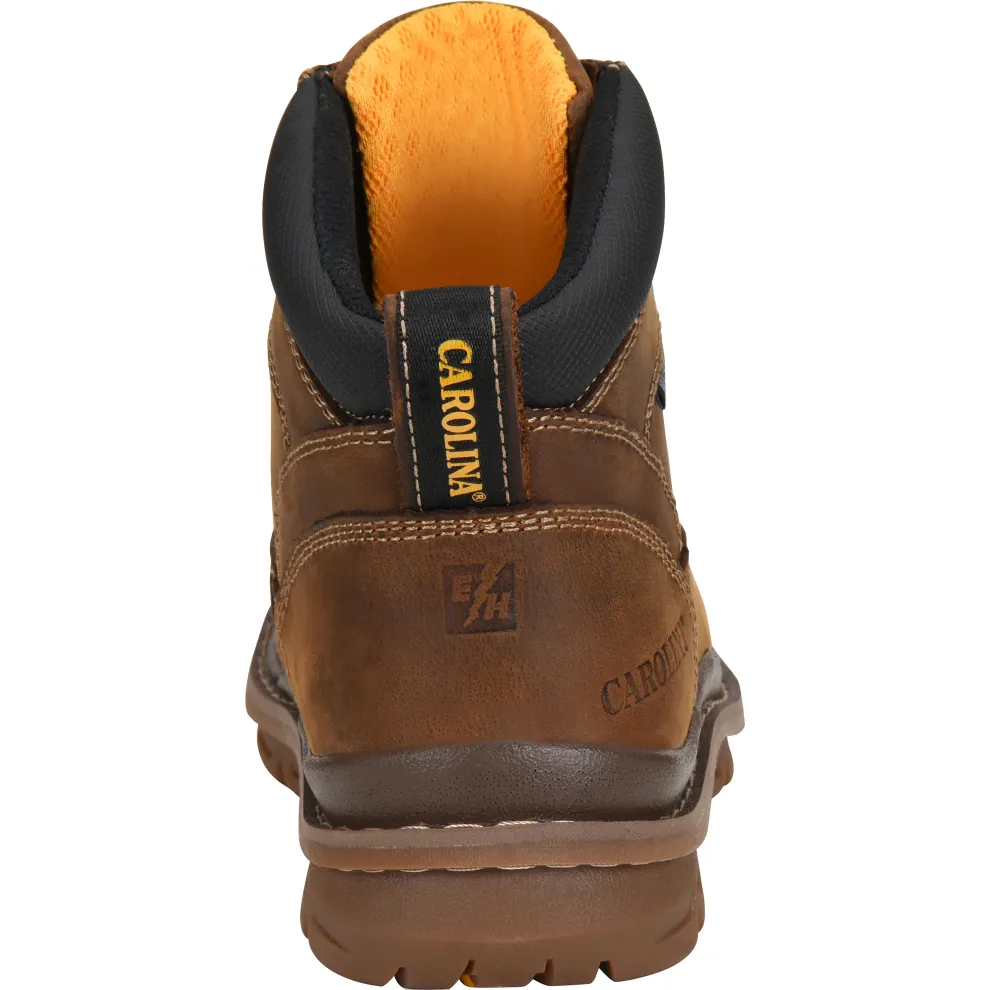 Carolina Men's Dormite 6"  Waterproof Work Boot  - Brown - CA3058
