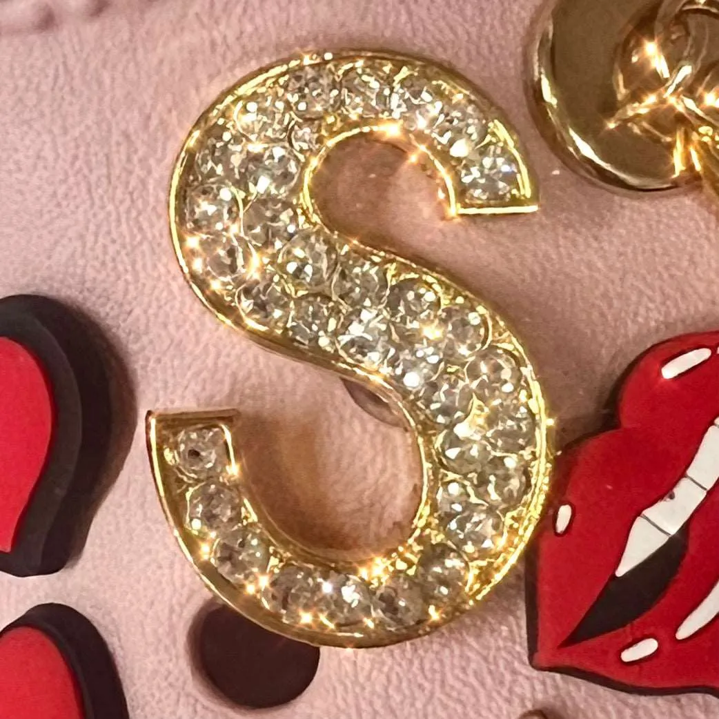 CHAIN SHOE CHARMS EXTRA LARGE - INITIALS/LETTERS
