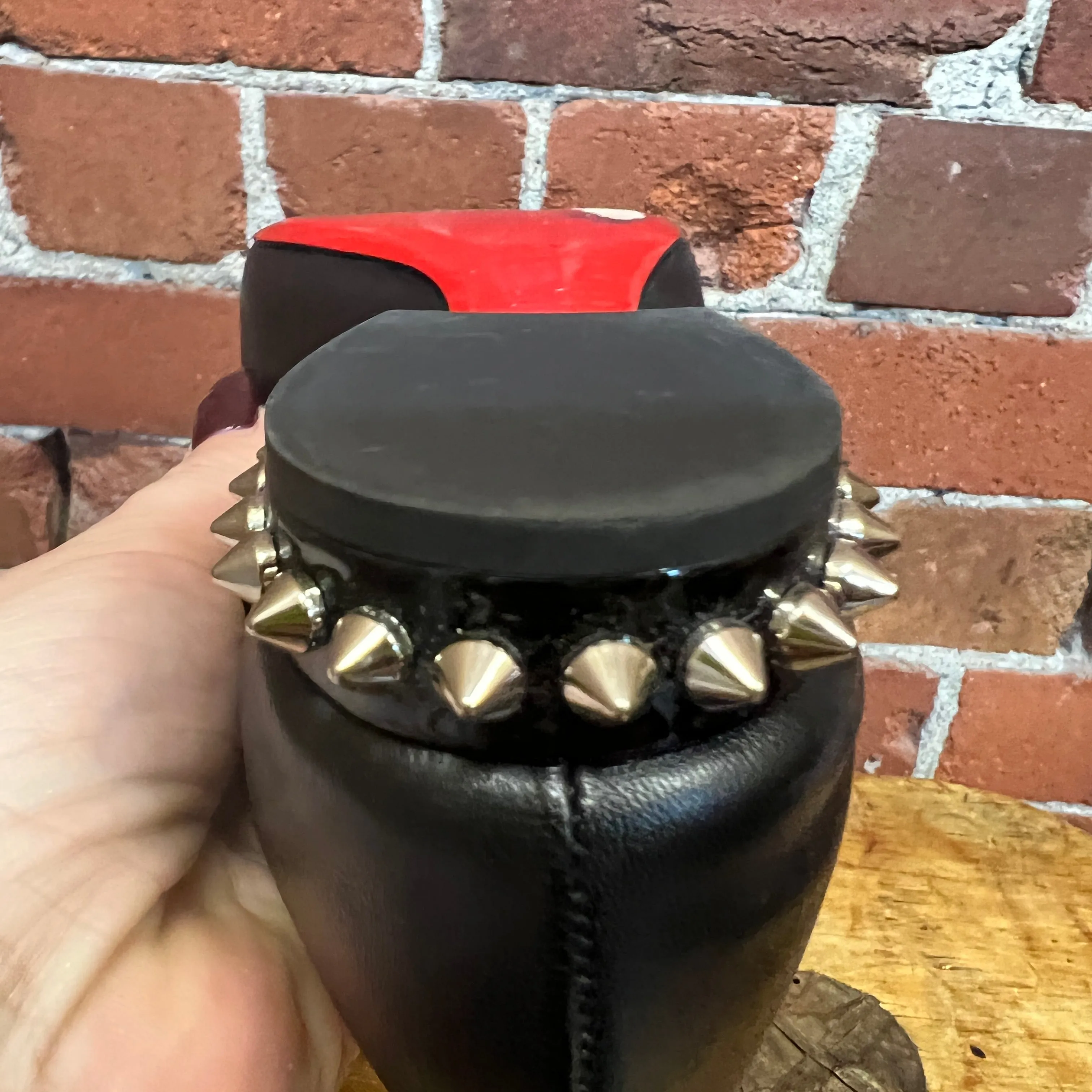 CHRISTIAN LOUBOUTIN Studded flats 39