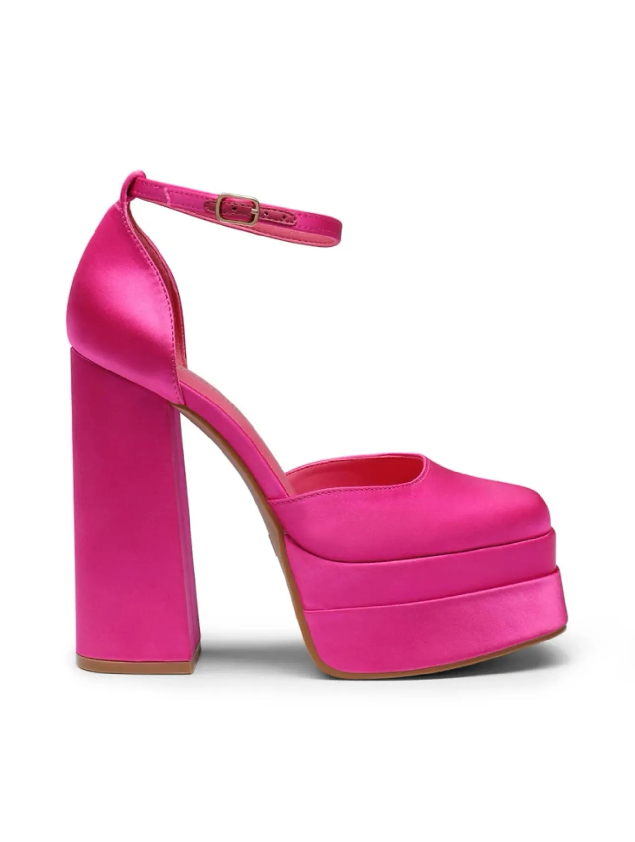 Chunky Pink Platform Shoes