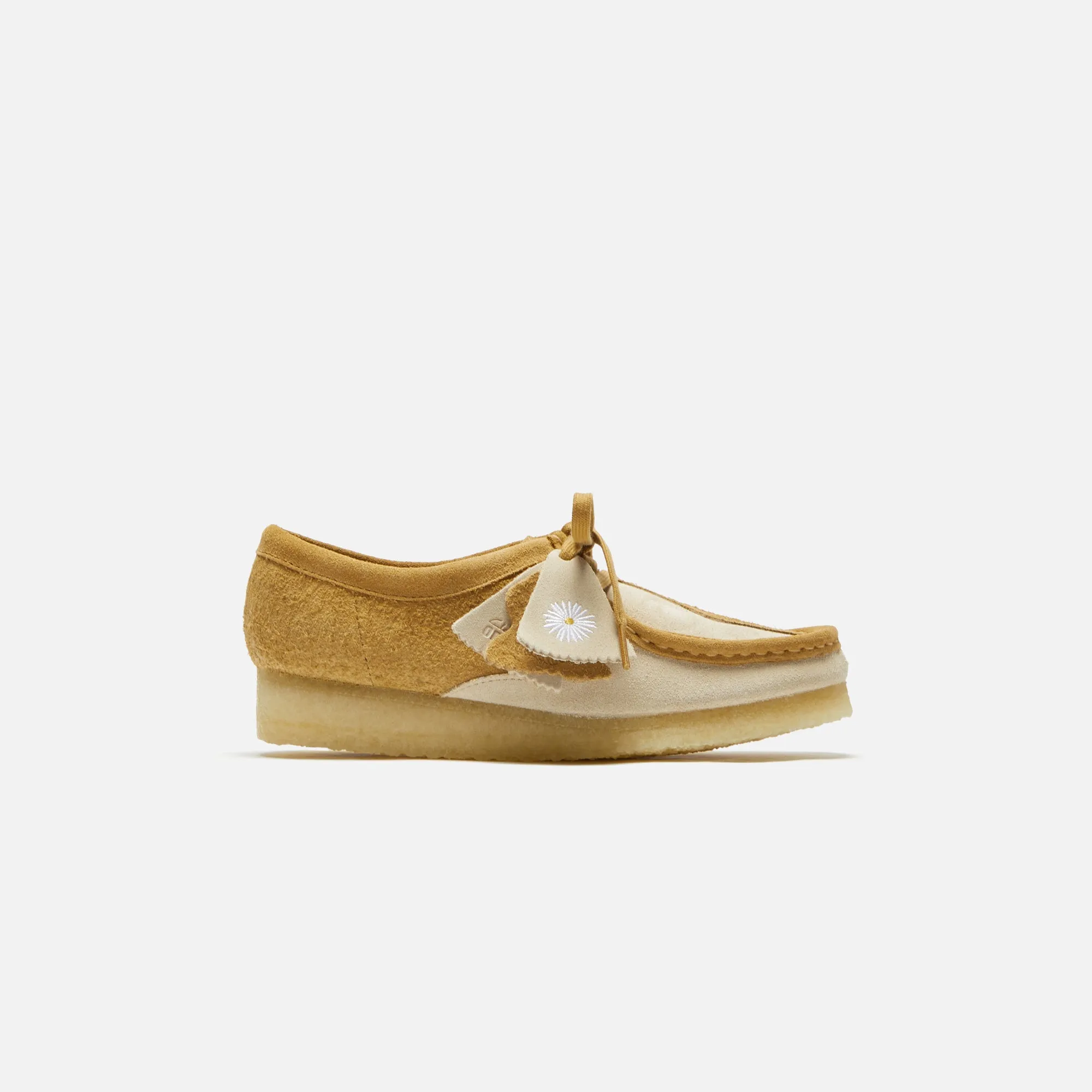 Clarks WMNS Wallabee Mid - Tan Combi