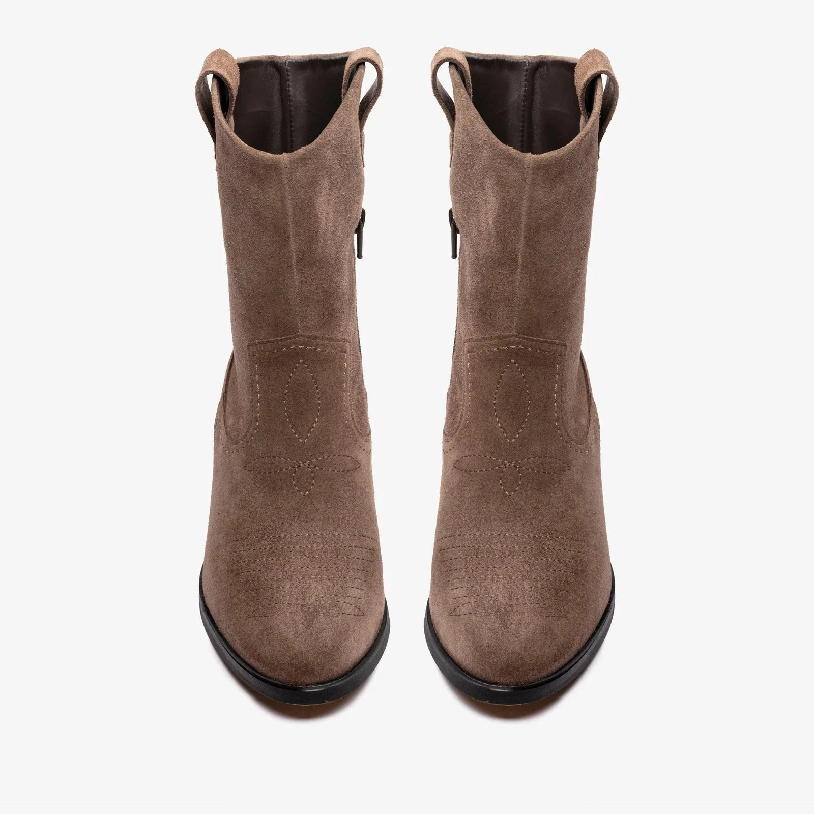 Clarks Women's Octavia Up Taupe Suede 26179081