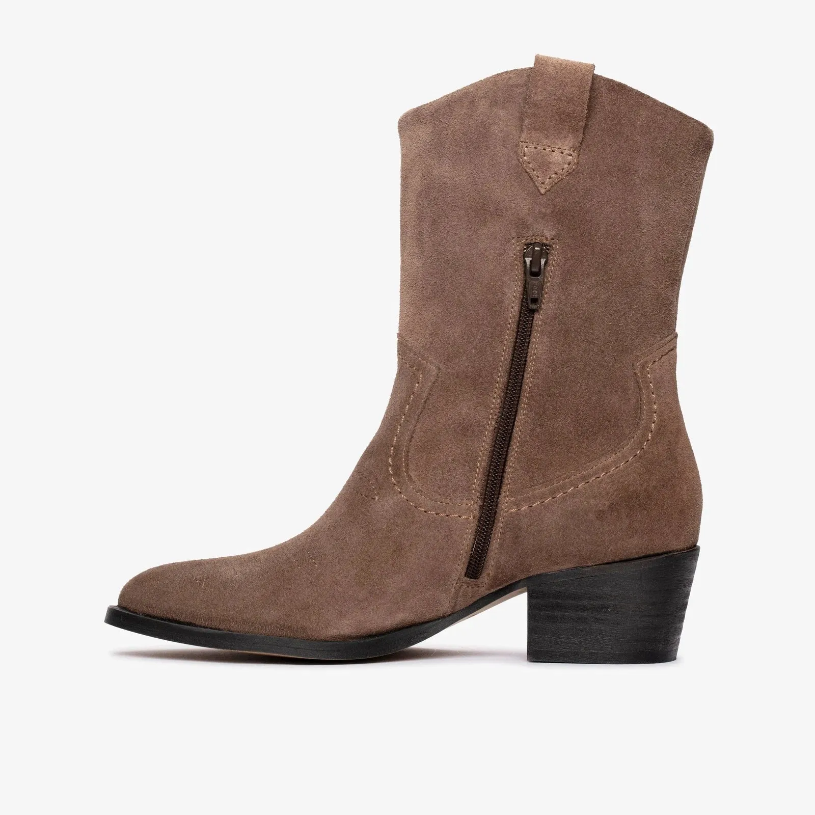 Clarks Women's Octavia Up Taupe Suede 26179081