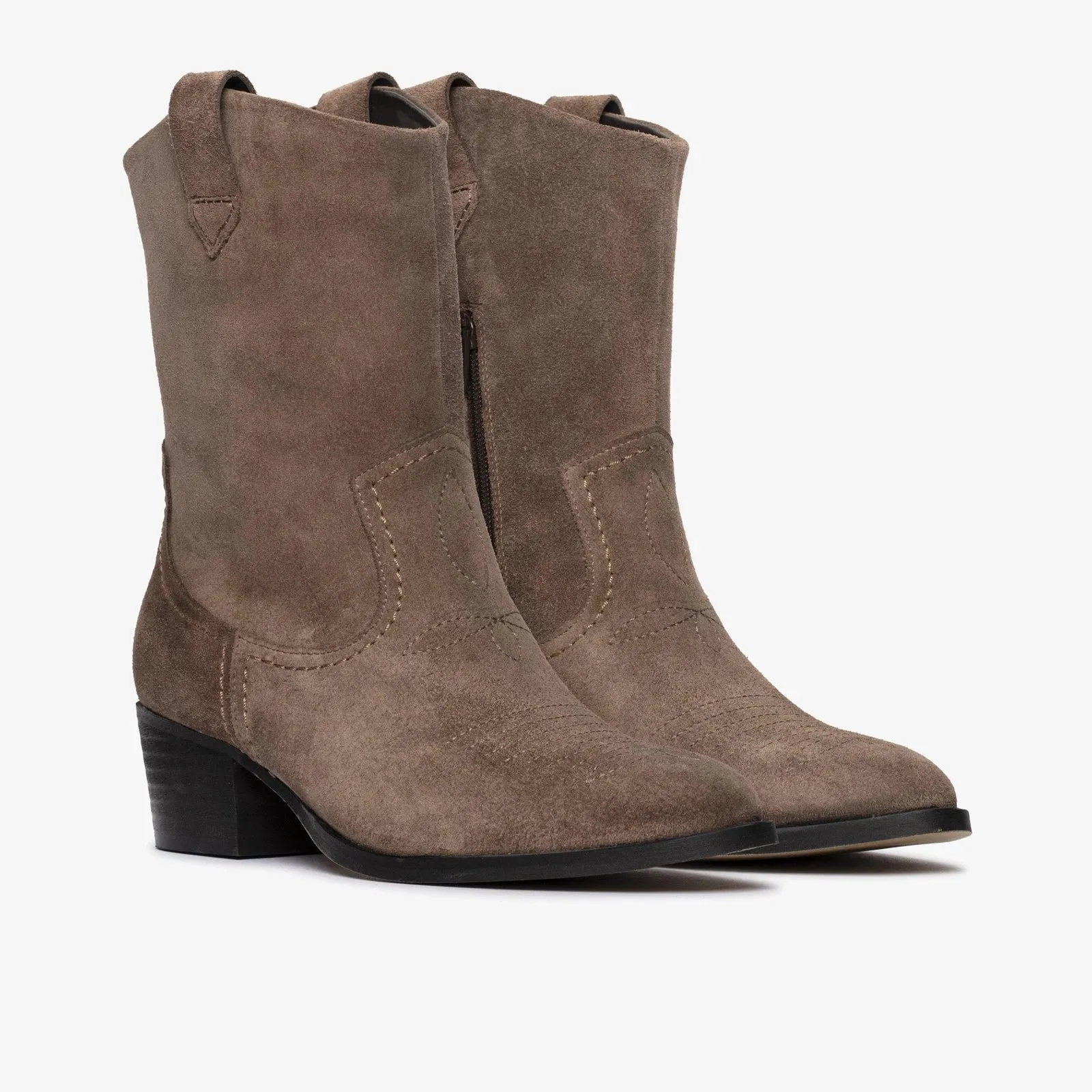 Clarks Women's Octavia Up Taupe Suede 26179081