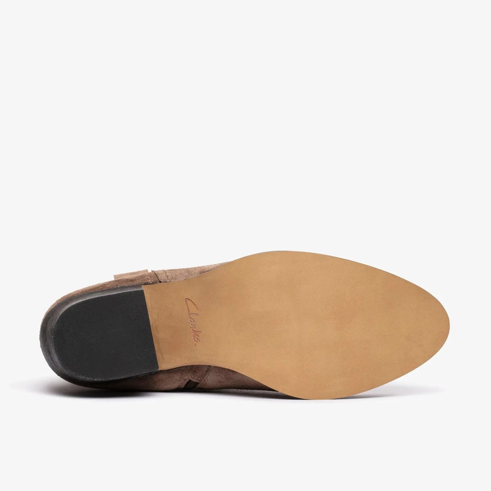 Clarks Women's Octavia Up Taupe Suede 26179081