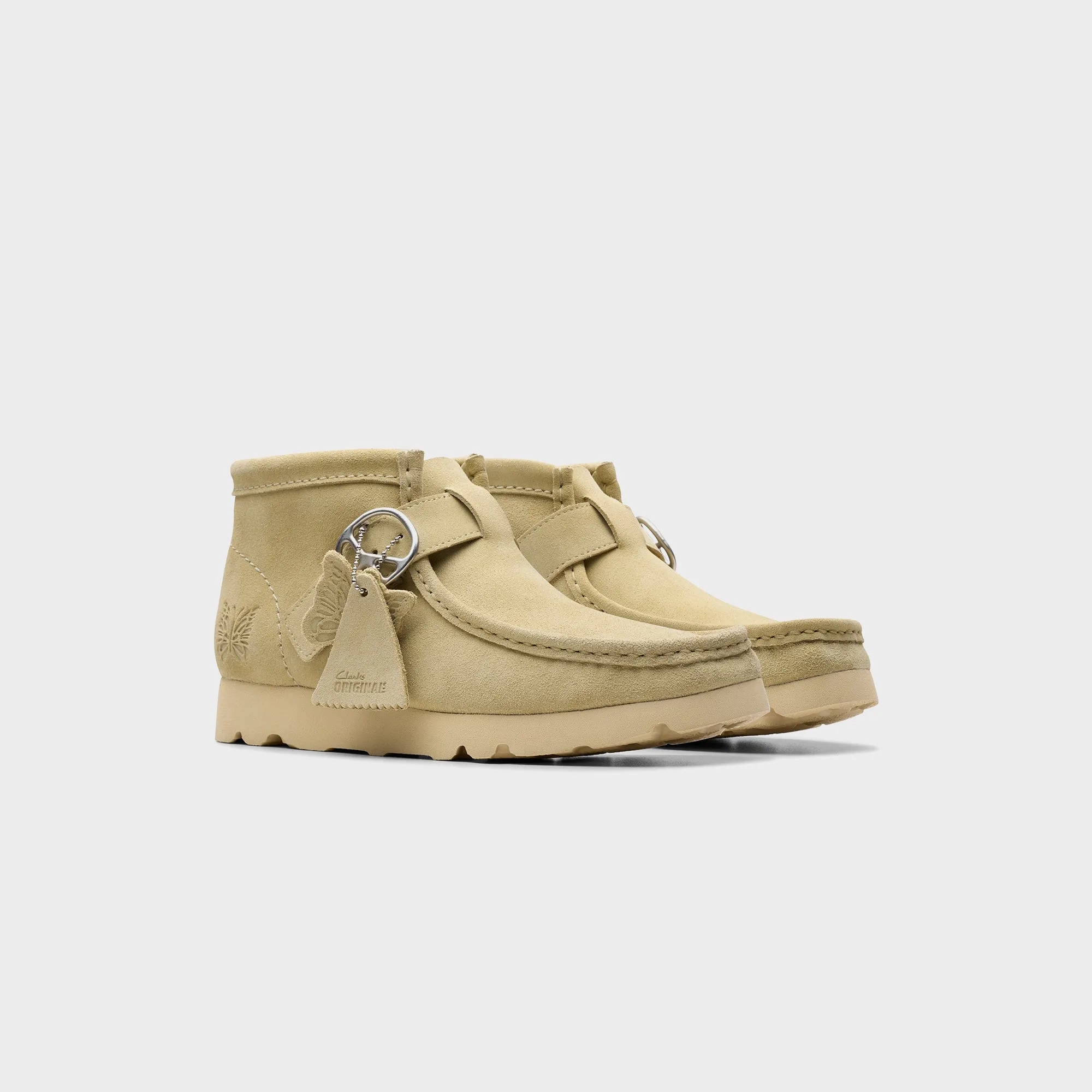 Clarks x Needles Walla Strap Boot - Maple Suede