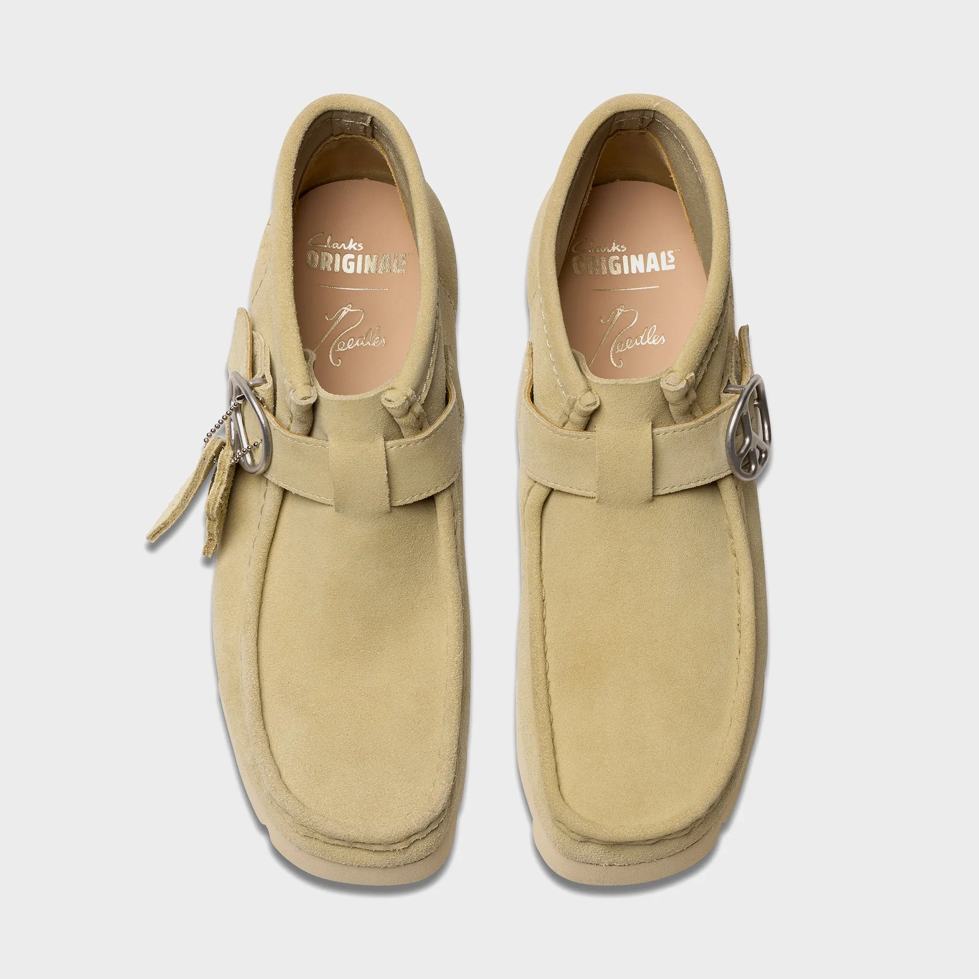 Clarks x Needles Walla Strap Boot - Maple Suede