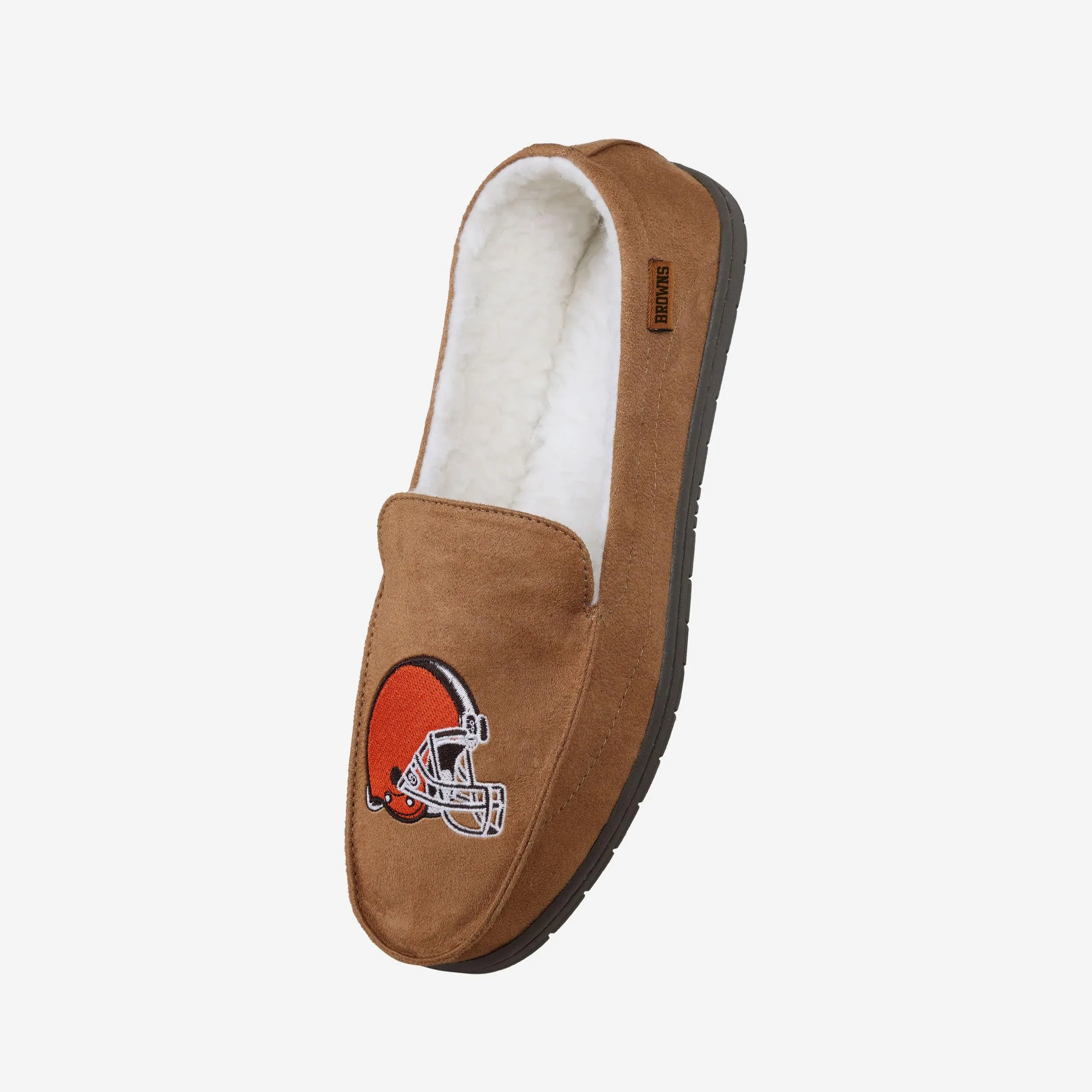 Cleveland Browns Original Beige Moccasin Slipper