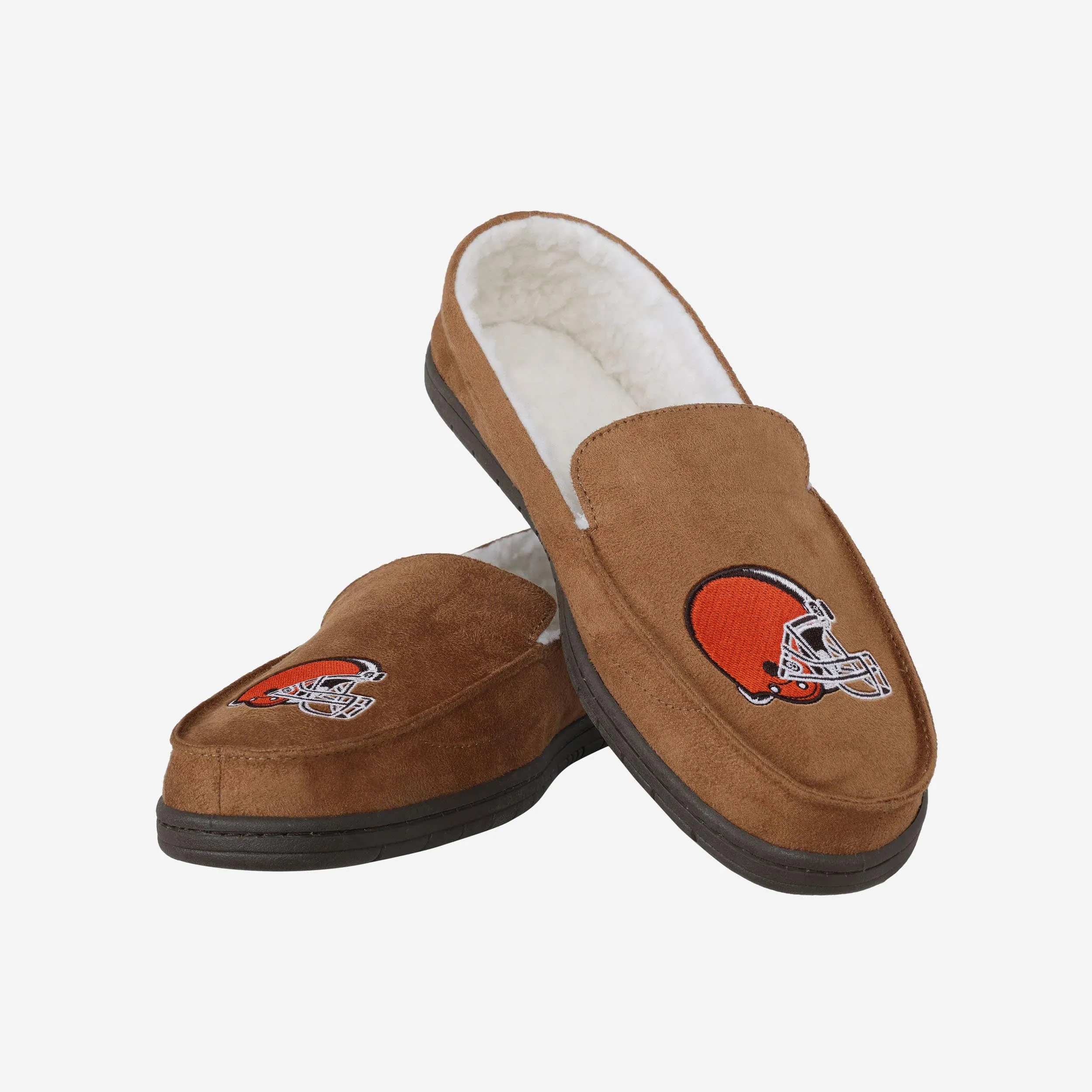 Cleveland Browns Original Beige Moccasin Slipper