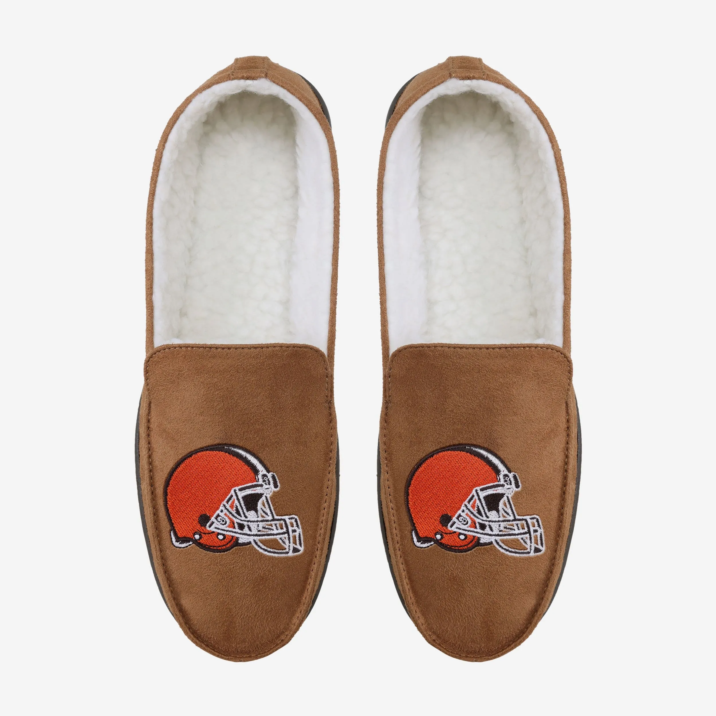Cleveland Browns Original Beige Moccasin Slipper
