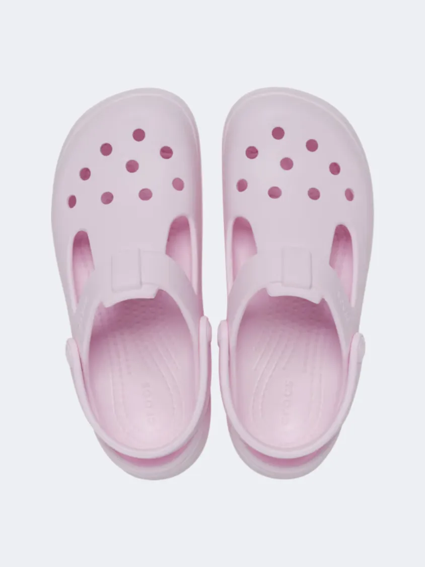 Crocs Toddler Classic Mary Jane Infant Lifestyle Clog Pink Milk