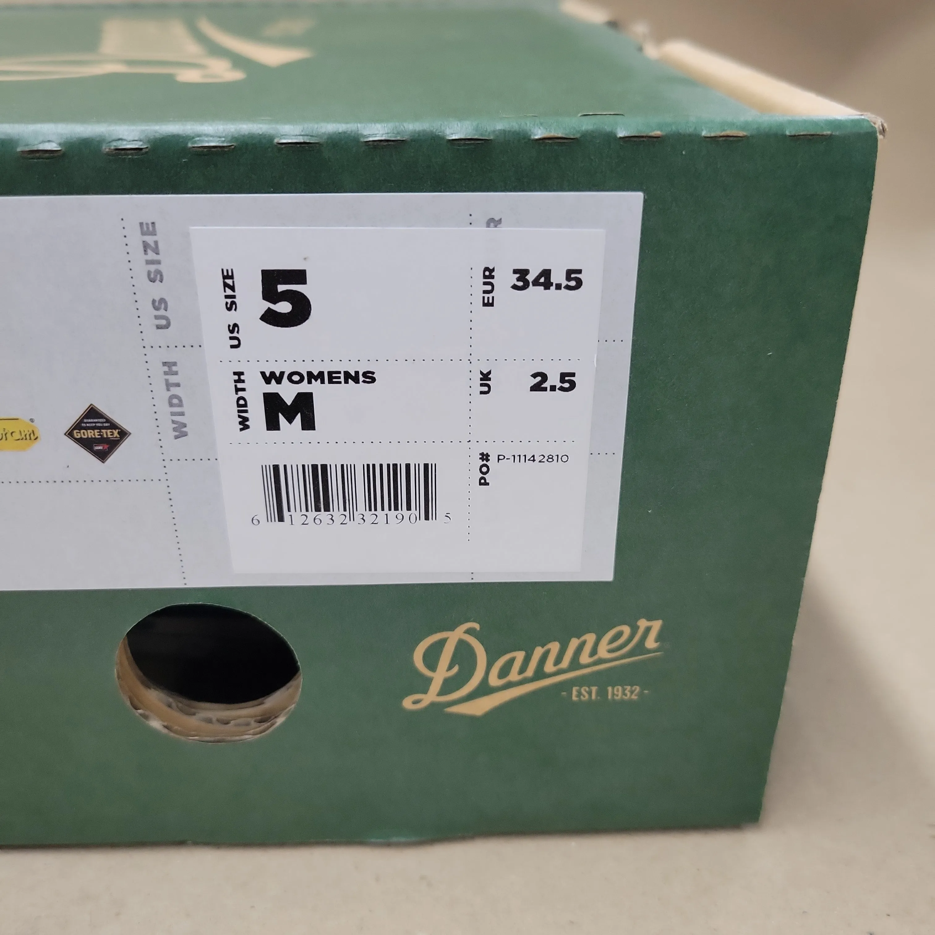 Danner Boots Womens STRIKER Bolt, 4.5", Gore-Tex®, Size 5.0M 26631-050D