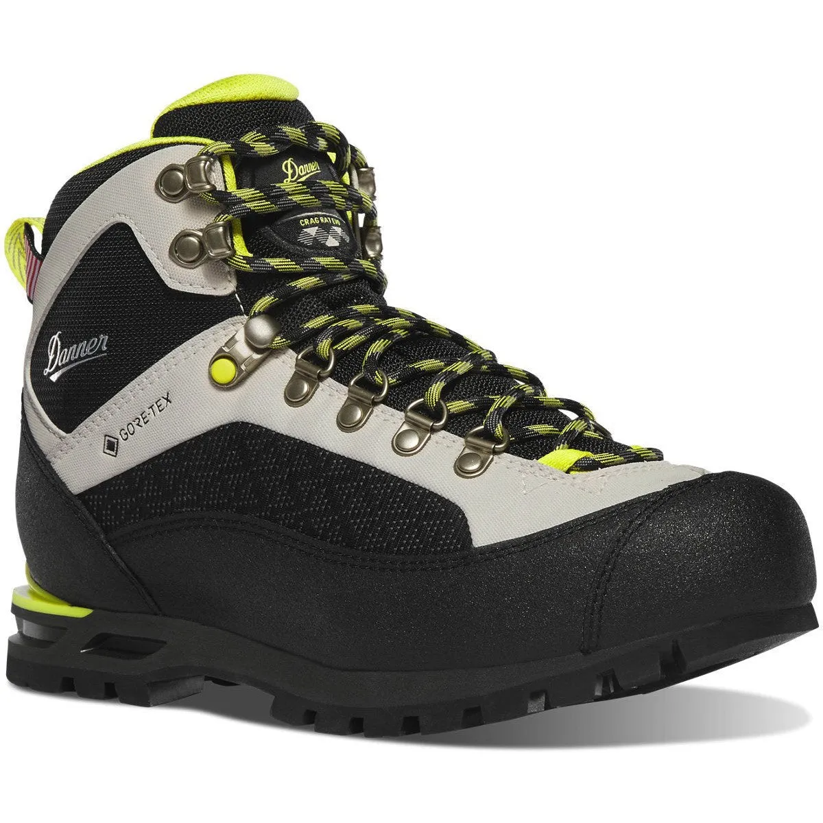 Danner Women's Crag Rat Evo 4.5" Waterproof Hiking Boot -Yellow- 65821