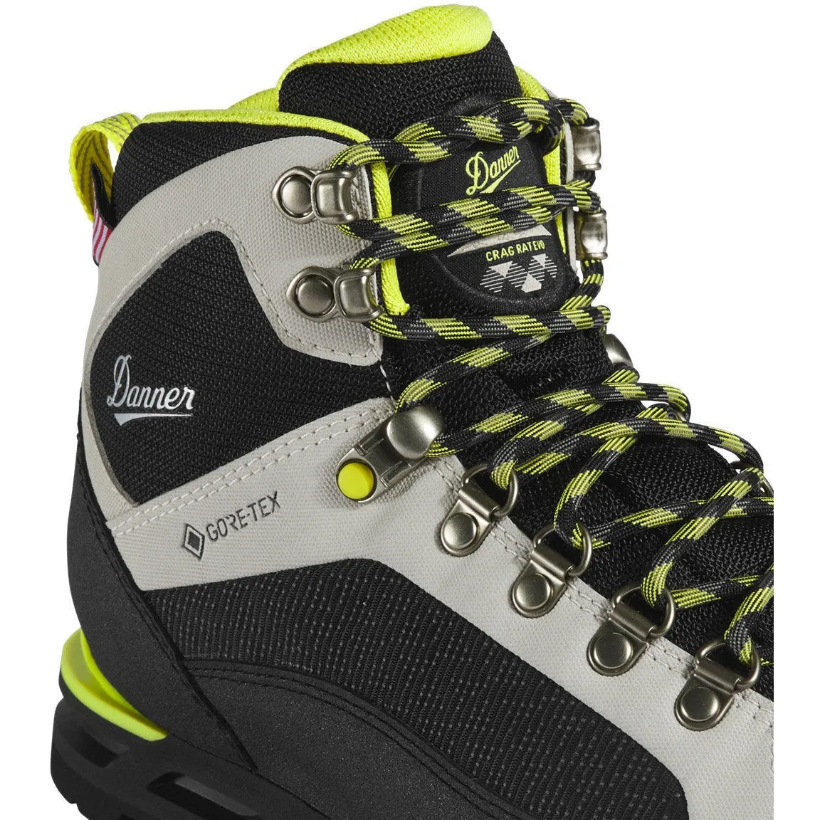 Danner Women's Crag Rat Evo 4.5" Waterproof Hiking Boot -Yellow- 65821