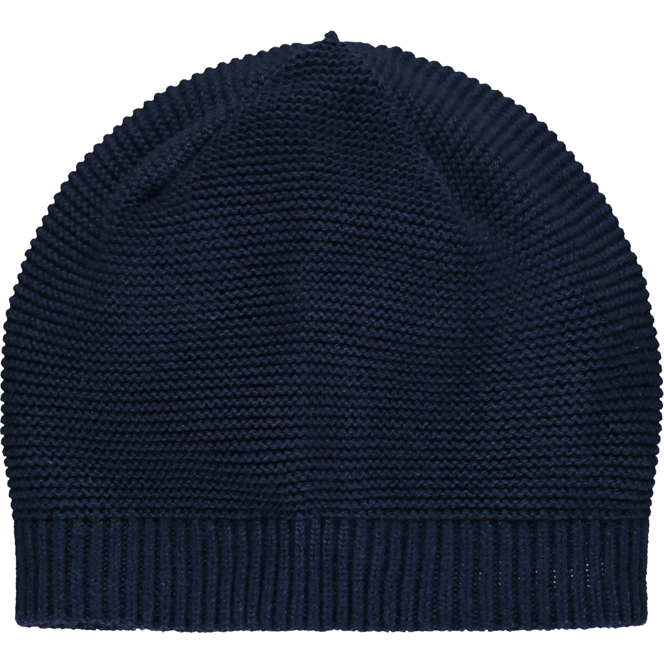 Dean Navy Knit Romper & Hat