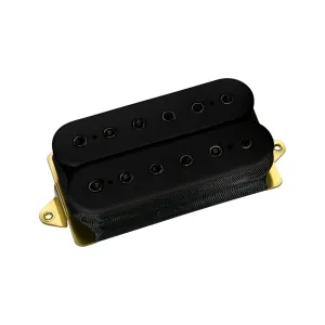 DiMarzio DP289FBK BK UtoPIA F-Spaced Bridge Guitar Pickup, Black, Black Poles