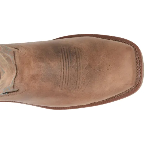 Double H Men's Roy 12" Composite Toe Waterproof Western Work Boot - Brown - DH5246