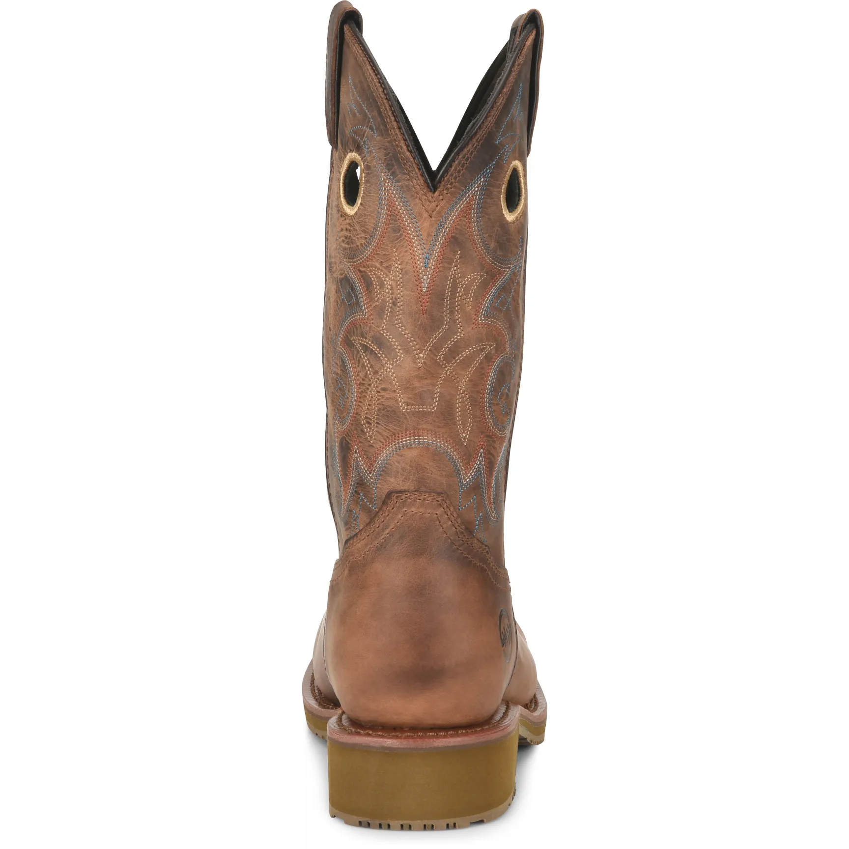 Double H Men's Roy 12" Composite Toe Waterproof Western Work Boot - Brown - DH5246