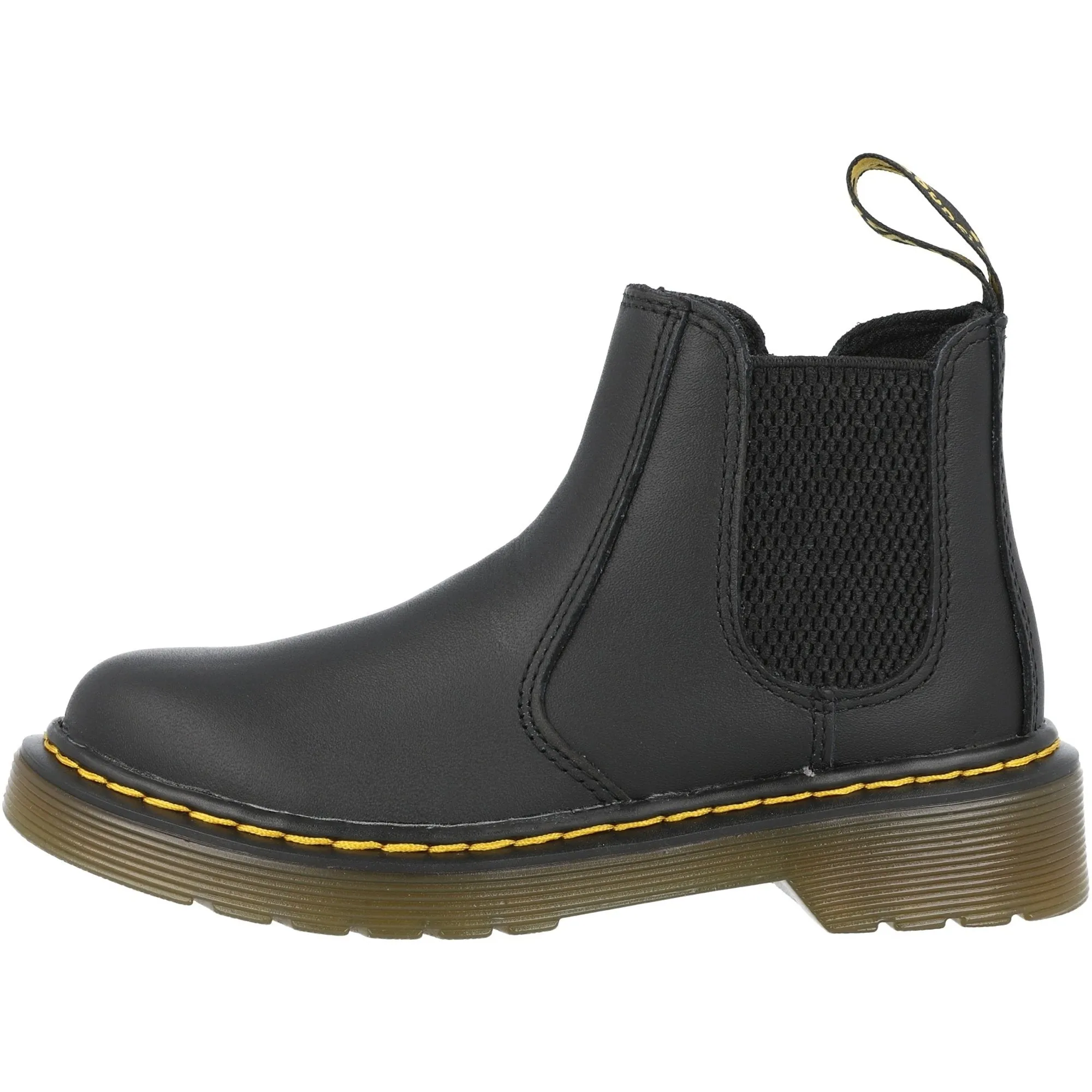 Dr Martens 2976 J Black Chelsea Boots for Kids
