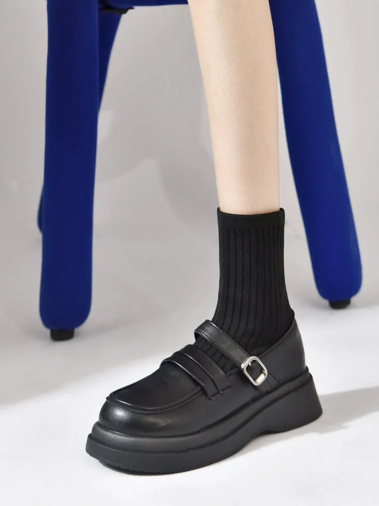 Dr. Martens Boots Women's Thick Sole Knitted Ins Trendy Fried Street Socks