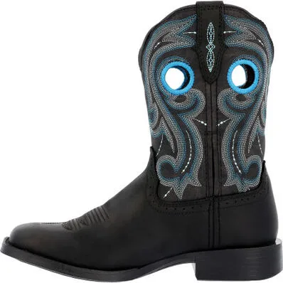Durango Women's Westward 11" Steel Toe Western Work Boot -Midnight- DRD0447