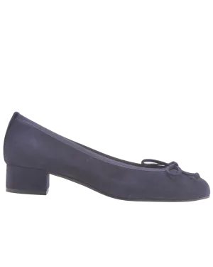 Elda - Navy Suede