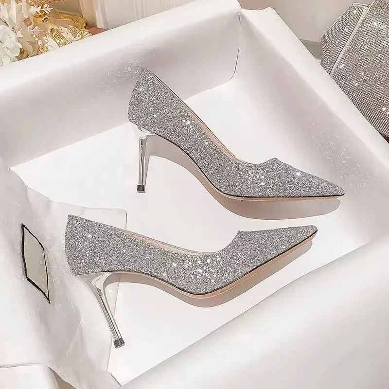 Elegant Wedding High Heels