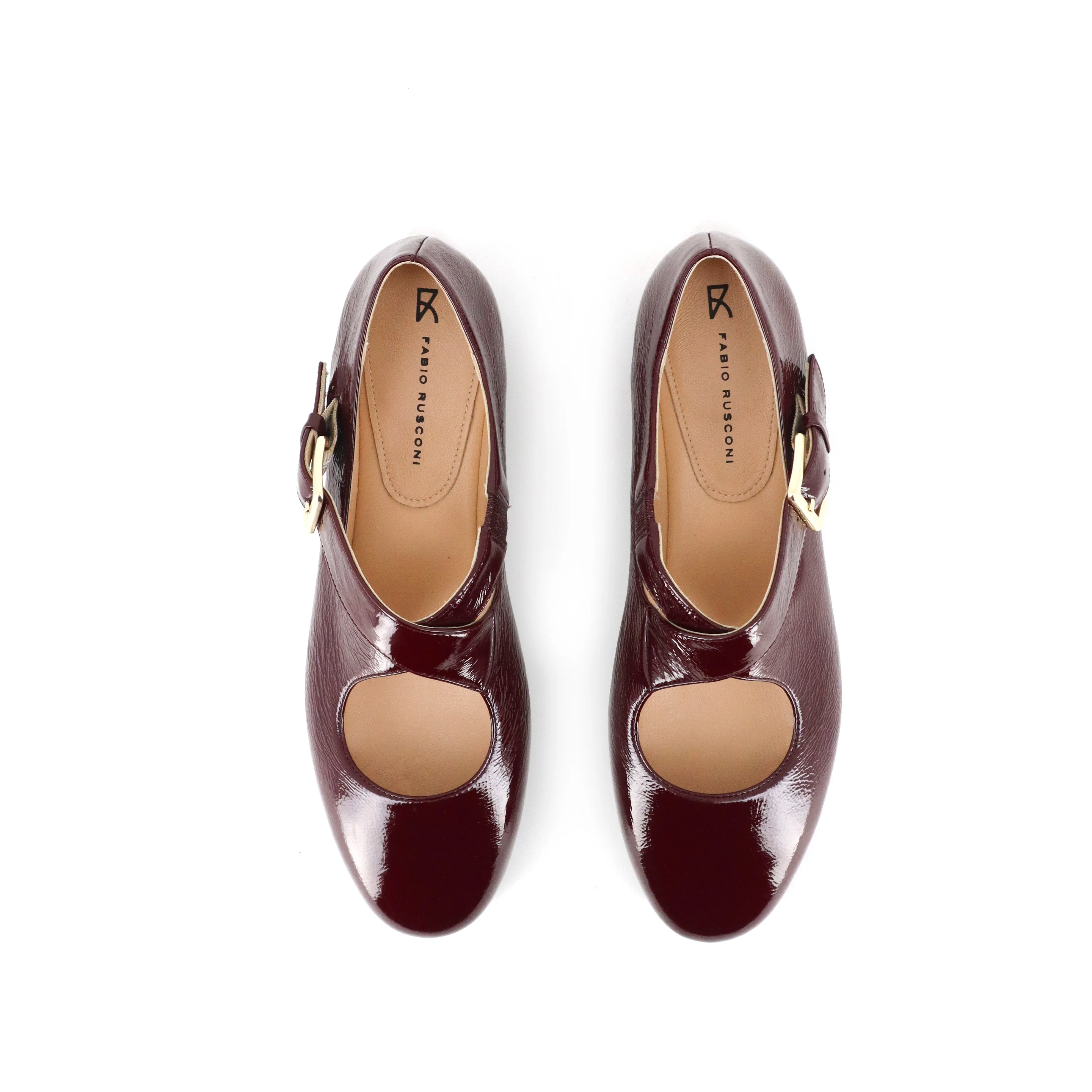 Ella Patent Bordeaux