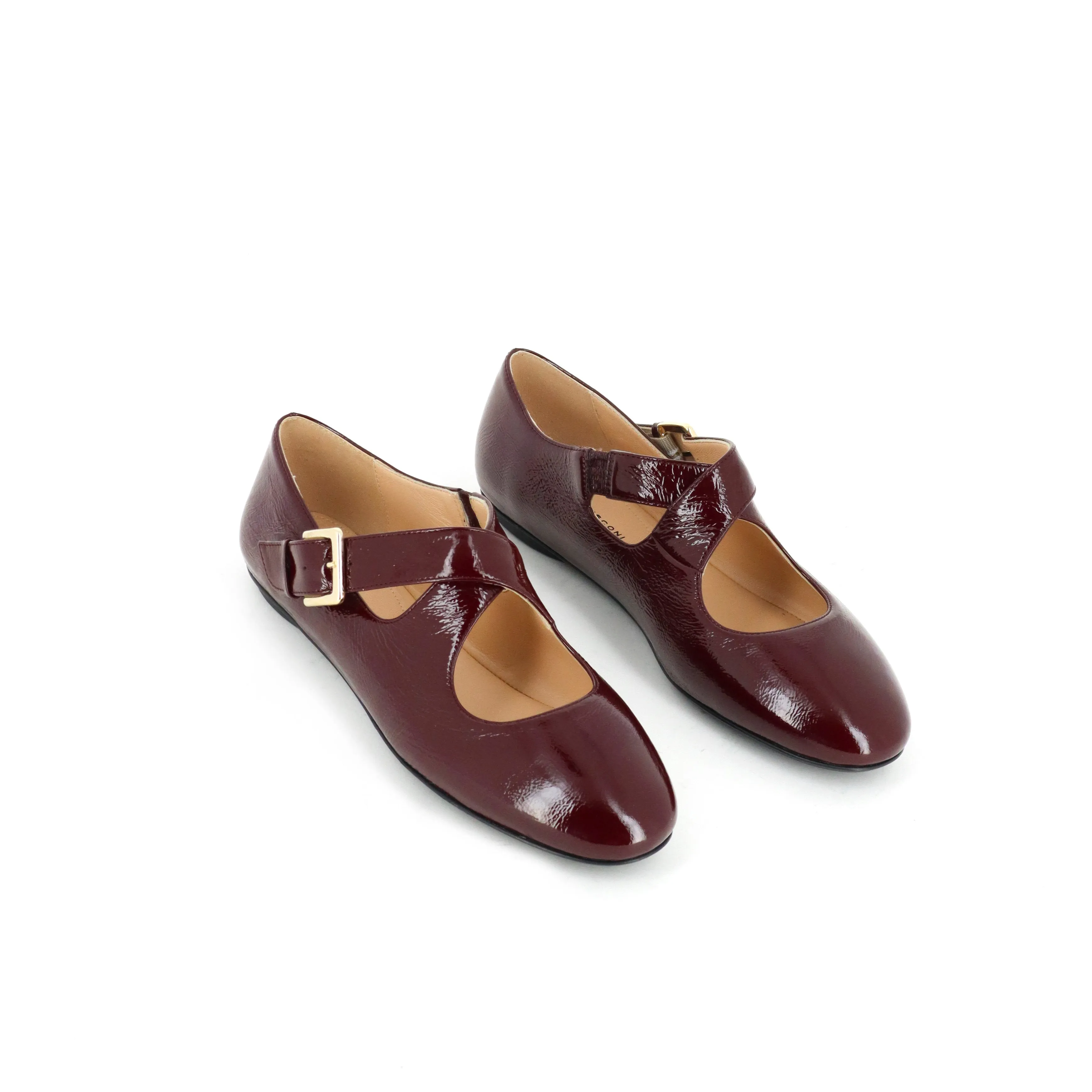 Ella Patent Bordeaux