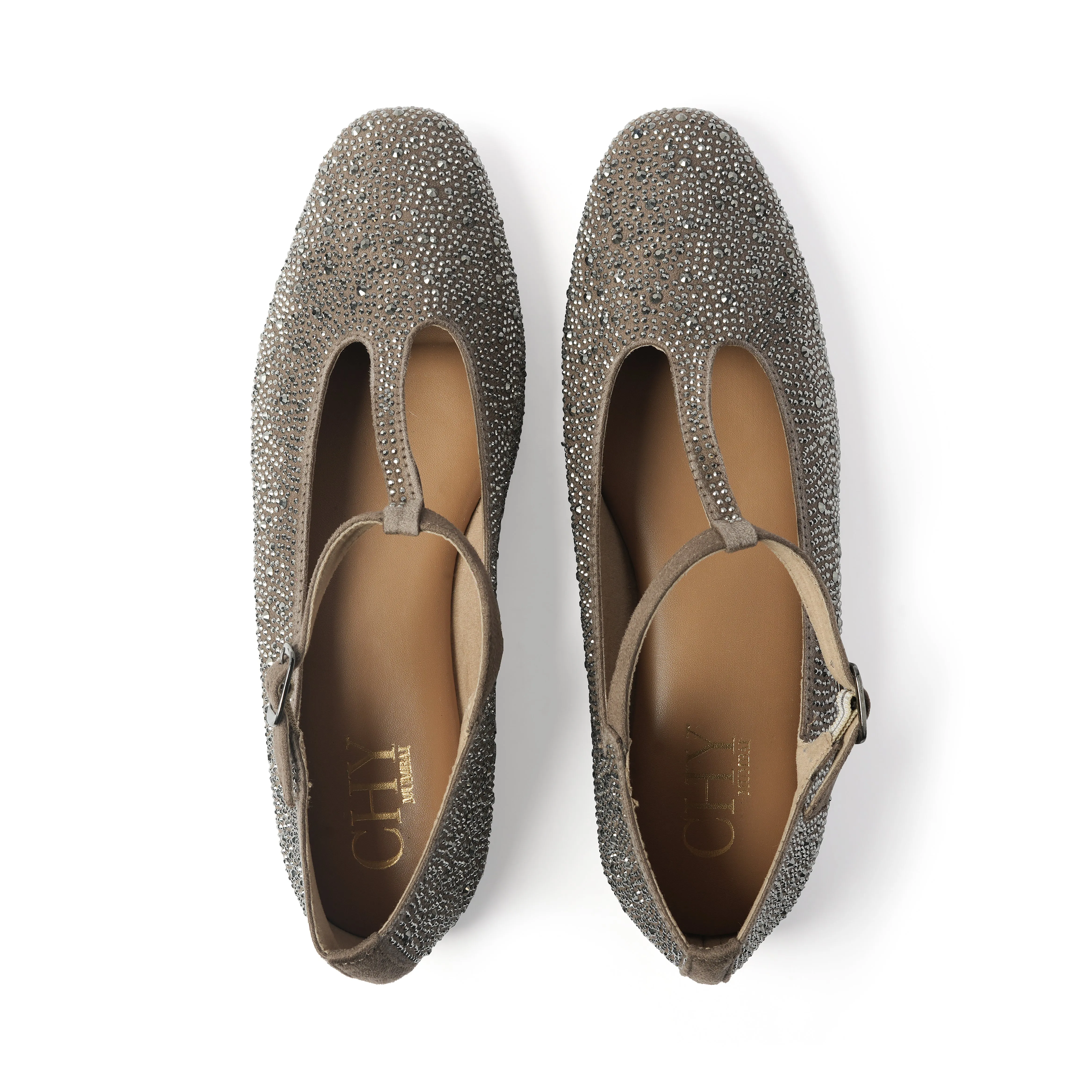 ELLE MARY JANE BALLET TAUPE