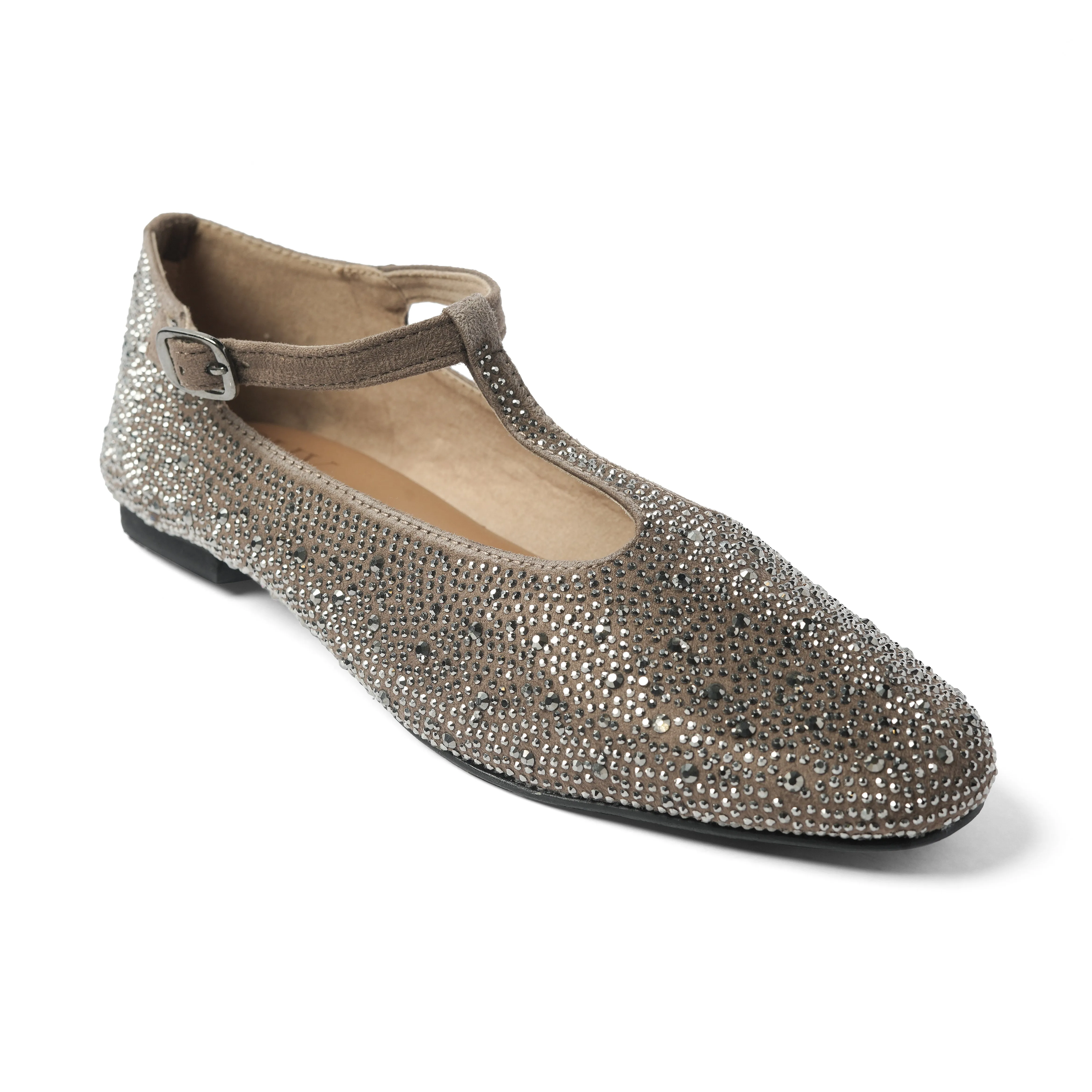 ELLE MARY JANE BALLET TAUPE