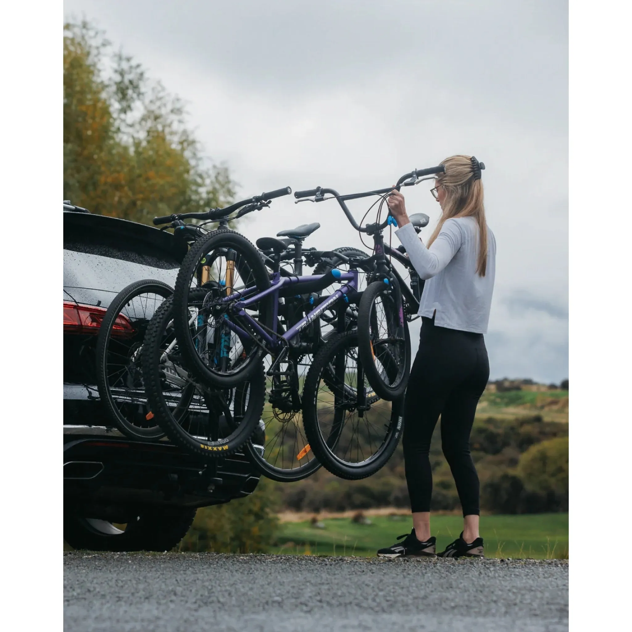 Ezigrip Advantage 4 Folding Towball Prong Rack 4 Bike