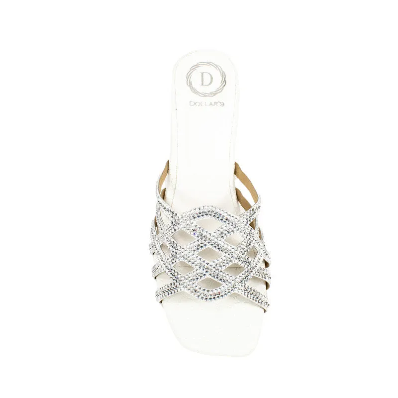 Fiona Heels S52H - White Two Tone