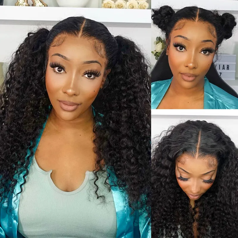 Flash Sale Cozy Invisi Strap Snug Fit for 360 Skin Lace Frontal Pre-cut & Pre-bleached Human Hair Wig