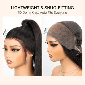 Flash Sale Cozy Invisi Strap Snug Fit for 360 Skin Lace Frontal Pre-cut & Pre-bleached Human Hair Wig