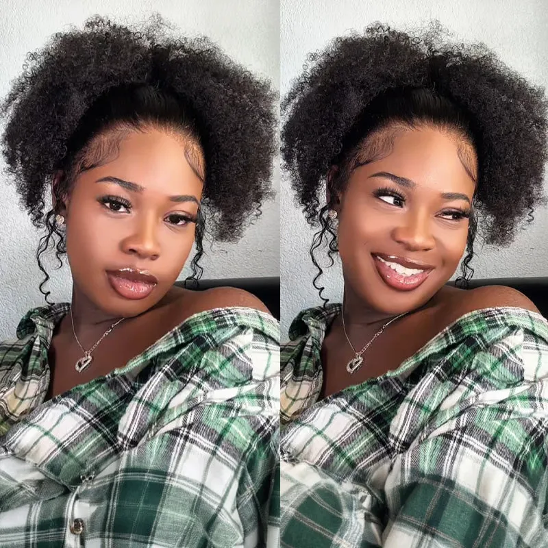 Flash Sale Cozy Invisi Strap Snug Fit for 360 Skin Lace Frontal Pre-cut & Pre-bleached Human Hair Wig
