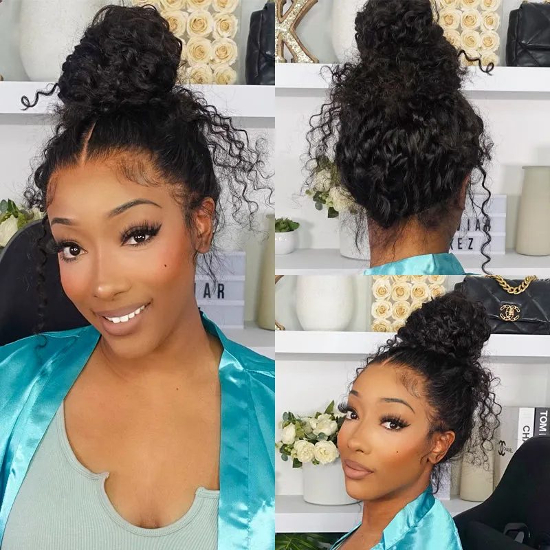 Flash Sale Cozy Invisi Strap Snug Fit for 360 Skin Lace Frontal Pre-cut & Pre-bleached Human Hair Wig