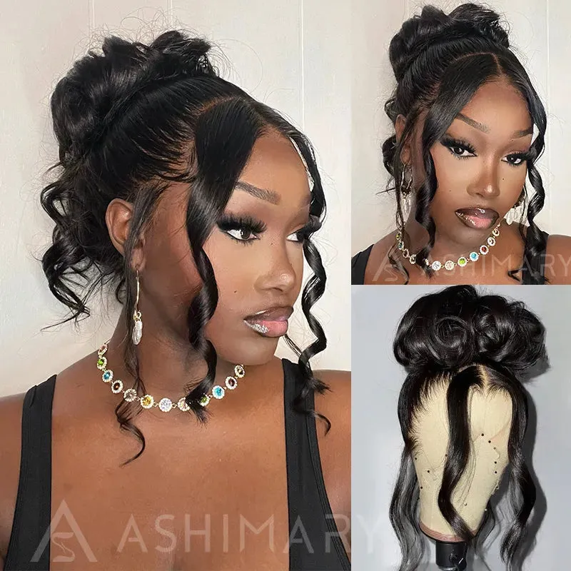 Flash Sale Cozy Invisi Strap Snug Fit for 360 Skin Lace Frontal Pre-cut & Pre-bleached Human Hair Wig
